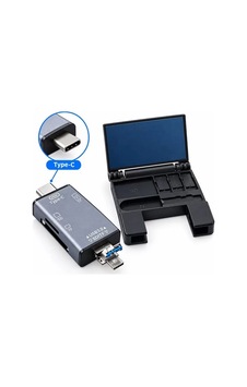 Sh Powermaster Pm-39094 7in1 Çok Fonksiyonlu Usb 3.0 Type-c Lightning Sd/tf Kart Okuyucu Adaptör Najmaddin