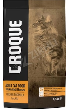 Croque Tavuk Etli Yetişkin Kedi Maması 1.5 Kg Croque Tavuk Etli Yetişkin Kedi Maması 1.5 Kg