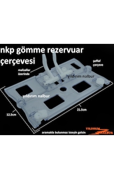 Nkp Gömme Rezervuar Çerçevesi Şeffaf Küçük Boy İç Takım Çerçeve M Nkp Gömme Rezervuar Çerçevesi Şeffaf Küçük Boy İç Takım Çerçeve M