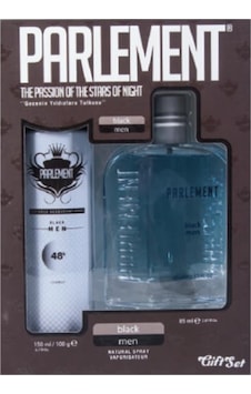 Parlement Black Erkek Parfüm EDT 60 ML + Deodorant 150 ML Parlement Black Erkek Parfüm EDT 60 ML + Deodorant 150 ML