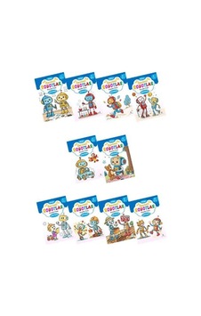 Sevimli Robotlar Boyoma Kitabı Çıkartmalı 10 Set - Ybve-801535 Sevimli Robotlar Boyoma Kitabı Çıkartmalı 10 Set - Ybve-801535