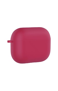 Apple Uyumlu AirPods Pro 3 Zore Standart Silikon Kılıf Koyu Pembe Apple Uyumlu AirPods Pro 3 Zore Standart Silikon Kılıf Koyu Pembe