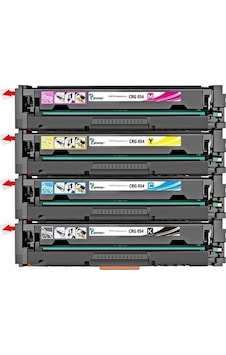 Canon Crg-067 4 Renk Set Çipli Uyumlu Toner Canon Crg-067 4 Renk Set Çipli Uyumlu Toner