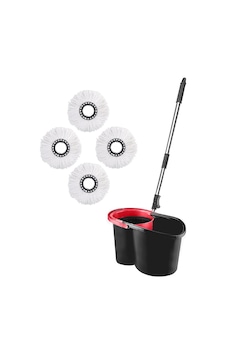 Pony Otomatik Temizlik Seti + 4 Mikrofiber Mop Pony Otomatik Temizlik Seti + 4 Mikrofiber Mop