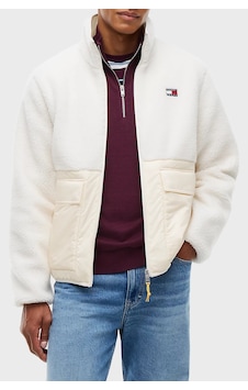 Tommy Jeans Logolu Relaxed Fit Dik Yaka Mont Erkek Mont Dm0dm23227 Aef Bej Tommy Jeans Logolu Relaxed Fit Dik Yaka Mont Erkek Mont Dm0dm23227 Aef Bej