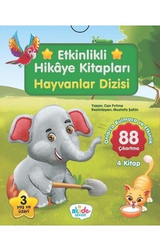 Etkinlikli Hikaye Kitapları Seti - Hayvanlar Dizisi - 4 Kitap Takım - Cüneyt Dal - Akide Şekeri Yayınları Etkinlikli Hikaye Kitapları Seti - Hayvanlar Dizisi - 4 Kitap Takım - Cüneyt Dal - Akide Şekeri Yayınları