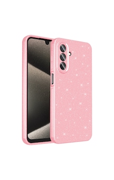 Samsung Uyumlu Galaxy A26 Kılıf Kamera Korumalı Simli Lüks Zore Koton Kapak Açık Pembe Samsung Uyumlu Galaxy A26 Kılıf Kamera Korumalı Simli Lüks Zore Koton Kapak Açık Pembe