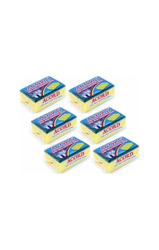 6 adet Jumbo Boy Endüstriyel Çok Amaçlı Bulaşık Süngeri 13x8x4 c 6 adet Jumbo Boy Endüstriyel Çok Amaçlı Bulaşık Süngeri 13x8x4 c