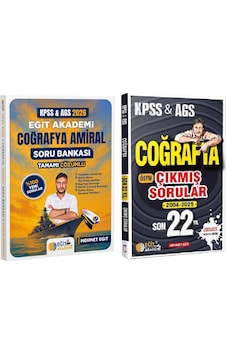 Eğit Akademi 2026 Kpss Meb-ags Coğrafya Amiral Soru Bankası + Çıkmış Sorular Son 22 Yıl 2 Li Set - Mehmet Eğit Eğit Akademi Eğit Akademi 2026 Kpss Meb-ags Coğrafya Amiral Soru Bankası + Çıkmış Sorular Son 22 Yıl 2 Li Set - Mehmet Eğit Eğit Akademi