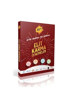 Elit Karma AYT 8 Fasikül Deneme Video Çözümlü- PRF Paraf Yayınları Elit Karma AYT 8 Fasikül Deneme Video Çözümlü- PRF Paraf Yayınları