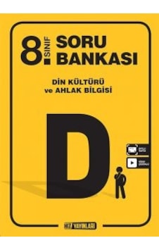 Hız Yayınları 8.Sınıf Din Kültürü Ve Ahlak Bilgisi Soru Bankası Hız Yayınları 8.Sınıf Din Kültürü Ve Ahlak Bilgisi Soru Bankası