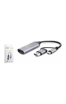 Hadron Hdx7831 Type-c Hdtv Combo Hdmı 4k 30hz + Type-c + 2-usb3.0 + Lan 5ın1 Gri Hadron Hdx7831 Type-c Hdtv Combo Hdmı 4k 30hz + Type-c + 2-usb3.0 + Lan 5ın1 Gri