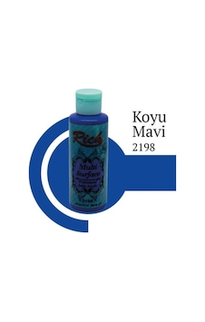 Multi Surface 2198 Koyu Mavi Akrilik Boya 130 Cc Diğer Multi Surface 2198 Koyu Mavi Akrilik Boya 130 Cc Diğer