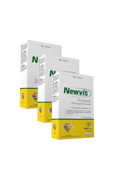 Newvit Probiyotik Kapsül 3 x 30 Kapsül Newvit Probiyotik Kapsül 3 x 30 Kapsül