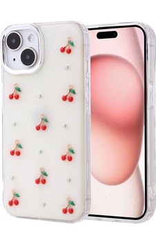 Apple Uyumlu iPhone 15 Kılıf Airbag Tasarımlı Simli Şeffaf Zore Kutup Kapak Apple Uyumlu iPhone 15 Kılıf Airbag Tasarımlı Simli Şeffaf Zore Kutup Kapak