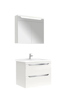 Kale Casilla 80 Cm Satin Gri Banyo Dolabı Takımı Kale Casilla 80 Cm Satin Gri Banyo Dolabı Takımı