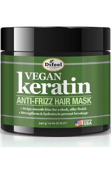 Difeel Vegan Keratin Kabarma Karşıtı Saç Maskesi 340 G Difeel Vegan Keratin Kabarma Karşıtı Saç Maskesi 340 G
