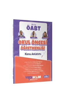Yediiklim 2027 Öabt Meb-ags Okul Öncesi Öğretmenliği Konu Anlatımı 1. Cilt - Bülent Tanık, Can Köni Yediiklim 2027 Öabt Meb-ags Okul Öncesi Öğretmenliği Konu Anlatımı 1. Cilt - Bülent Tanık, Can Köni