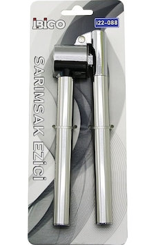 Lüks - Metal Çelik Sarımsak Ezici Kollu Pres Modeli 5570 Sarı