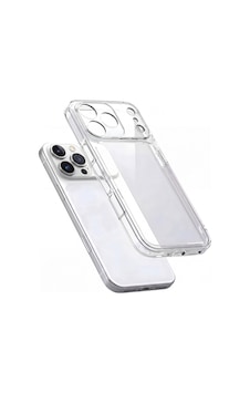 Fibaks iPhone 17 Pro Max Uyumlu Kılıf Şeffaf Kamerası Full Korumalı Yumuşak Darbe Emici Ince Esnek Silikon Kapak Fibaks iPhone 17 Pro Max Uyumlu Kılıf Şeffaf Kamerası Full Korumalı Yumuşak Darbe Emici Ince Esnek Silikon Kapak
