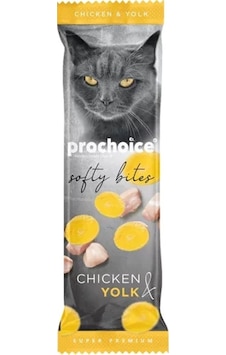 Prochoice Softy Bites Yumurtalı Tavuklu Kedi Ödülü 10 G Prochoice Softy Bites Yumurtalı Tavuklu Kedi Ödülü 10 G