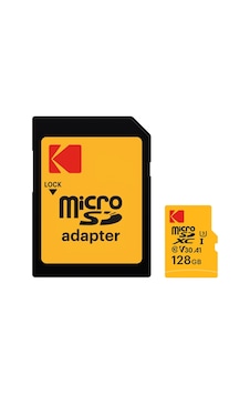 Kodak 128gb Uhs-ı U3/v30/a1 Güvenlik Kamerası İçin Micro Sd Kart Kı330