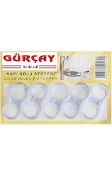 Gürçay Kapı Kolu Stoperi Silikon Lastik 5'Li Paket Gürçay Kapı Kolu Stoperi Silikon Lastik 5'Li Paket