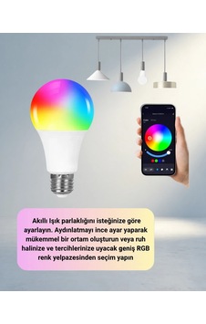 Akıllı Led Ampul 9 Watt Rgbw Teknolojisi İle Zamanlayıcı Diğer Akıllı Led Ampul 9 Watt Rgbw Teknolojisi İle Zamanlayıcı Diğer