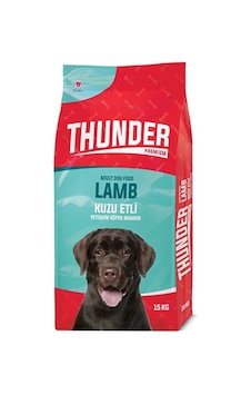 Thunder Kuzu Etli Yetişkin Köpek Maması 15kg Thunder Kuzu Etli Yetişkin Köpek Maması 15kg