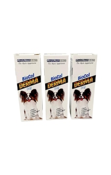 Pharmased Derma Biocol Köpek Tüy Sağlığı İçin Vitamin Takviyesi 3 x 50 ML