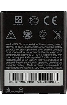 Htc Wildfire S G13 Bd29100 Batarya Pil 1230 Mah Htc Wildfire S G13 Bd29100 Batarya Pil 1230 Mah