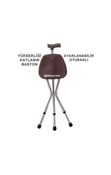 Wipperman W 530 Ayarlanabilir Oturma Aparatlı Baston Wipperman W 530 Ayarlanabilir Oturma Aparatlı Baston
