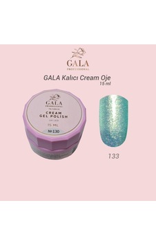 Gala Cream Kalıcı Oje 15 Ml No:133