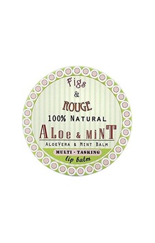 Figs Rouge Natural Lip Balm Aloe Mint 17 Ml