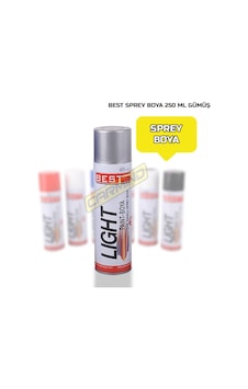 Best Gümüş Gri Sprey Boya 250Ml Best Gümüş Gri Sprey Boya 250Ml