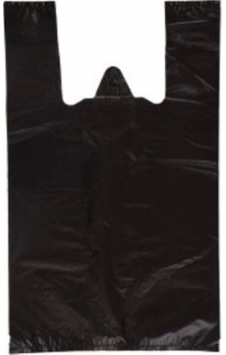 Siyah Atlet Hışır Market Poşet Büyük Boy 1kg