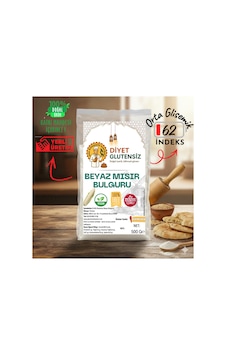 Atalık Glutensiz Beyaz Mısır Bulguru 500 G Atalık Glutensiz Beyaz Mısır Bulguru 500 G