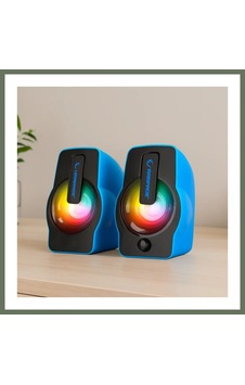 Bezos Usb Rgb Işıklı 1+1 6w Multimedya Hoparlör Seti Bezos1 Bezos Usb Rgb Işıklı 1+1 6w Multimedya Hoparlör Seti Bezos1