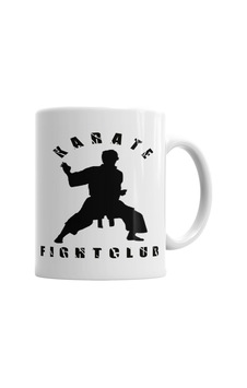 Karate Fight Club Kupa Bardak Porselen Karışık