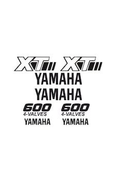 Yamaha Xt600 Sticker Set Yamaha Xt600 Sticker Set