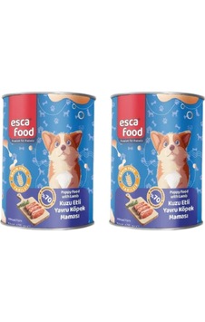 Esca Food Kuzu Etli Yavru Köpek Konserve Maması 2x415gr Esca Food Kuzu Etli Yavru Köpek Konserve Maması 2x415gr