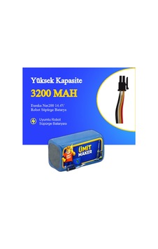 Eureka Ner200 3200 Mah 14.4v Robot Süpürge Batarya Eureka Ner200 3200 Mah 14.4v Robot Süpürge Batarya
