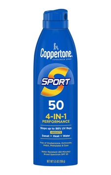 Coppertone Sport Spf50 4in1 Güneş Koruyucu Sprey 156gr Coppertone Sport Spf50 4in1 Güneş Koruyucu Sprey 156gr
