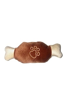 Sesli Peluş Kemik Oyuncağı 12 X 6 X 5 Cm Sesli Peluş Kemik Oyuncağı 12 X 6 X 5 Cm
