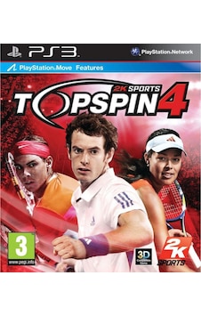 Top Spin 4 Move Uyumlu PS3 Oyun Top Spin 4 Move Uyumlu PS3 Oyun