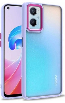 Oppo A96 4g Kılıf Zore Flora Kapak Lila Oppo A96 4g Kılıf Zore Flora Kapak Lila