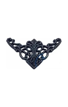 Menteşe Dekoratif Köşe Süsü, Köşelik - Küçük, 19x34mm, Eskitme, 100 Adet Diğer Menteşe Dekoratif Köşe Süsü, Köşelik - Küçük, 19x34mm, Eskitme, 100 Adet Diğer
