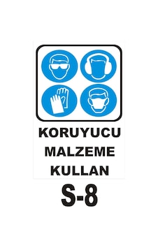 Pvc Dekota Uyarı - Ikaz Levhası Koruyucu Malzeme Kullan (44822750) Pvc Dekota Uyarı - Ikaz Levhası Koruyucu Malzeme Kullan (44822750)