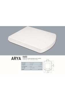 Nkp Duroplast Arya Yavaş Kapanan Klozet Kapak Nkp Duroplast Arya Yavaş Kapanan Klozet Kapak