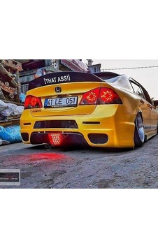 Honda Civic Fd6 Spoon Spoiler  Fiber
